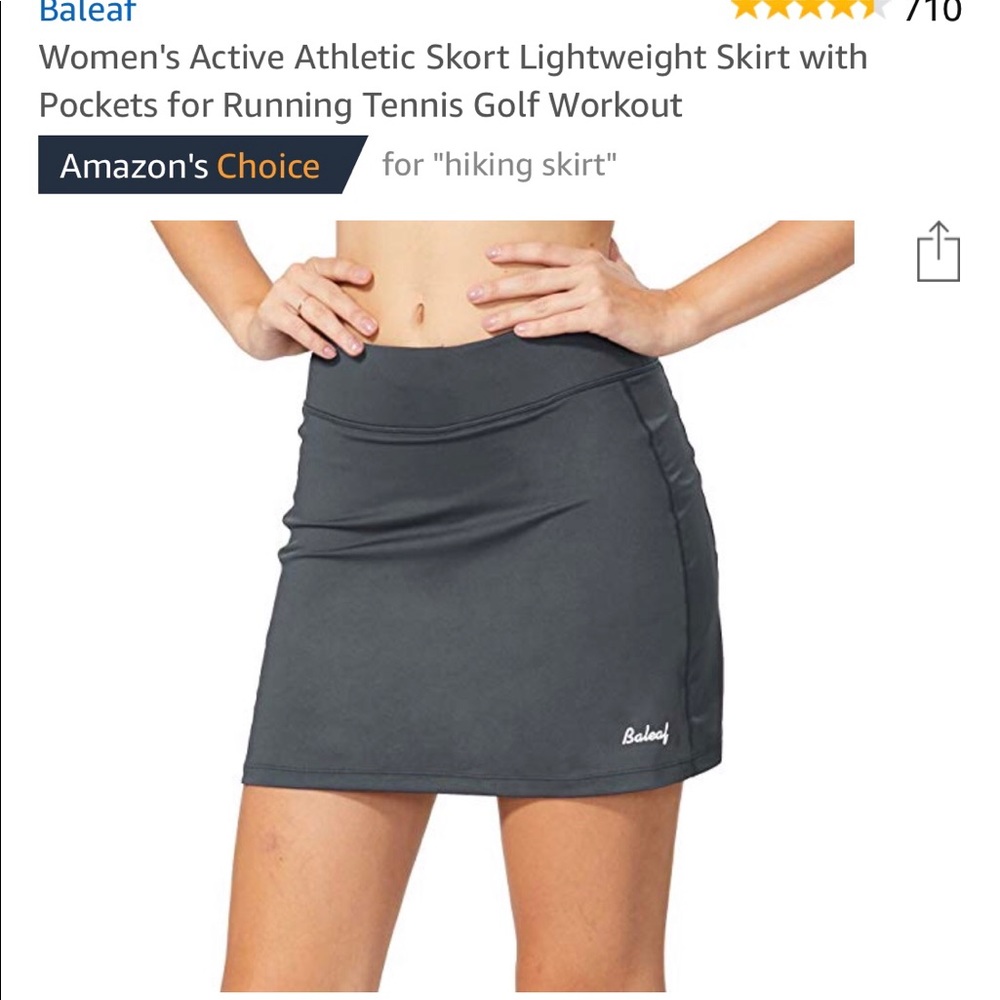 Athletic Skort-Skirt
